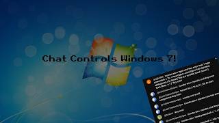 Chat Controls Windows 7