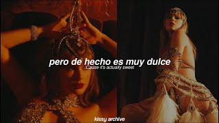taylor swift - actually romantic (traducida al español) 