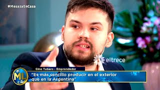 Gino Tubaro: "Es más fácil producir en el exterior que en Argentina"