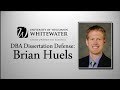 Brian Huels DBA Dissertation Defense