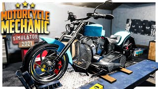 Starting a Motorcycle Repair Shop is EASY // Motorcycle Mechanic Simulator 2021 screenshot 1