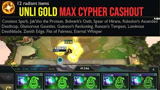 UNLI GOLD 10 ANIMA SQUAD CYPHER CASHOUT + 1000 BLOBLETS ZAC #tft #tockerstrials @Blumanite