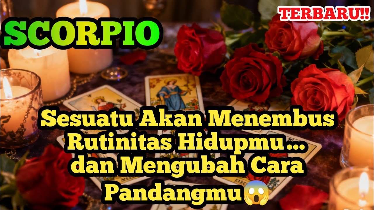 Scorpio♏ Kejutan Semesta Sedang Mencari Cara Masuk ke Hidupmu…🤩