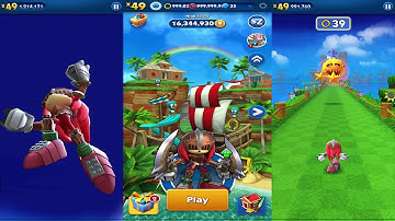 Sonic Dash - New Characters SIR GAWAIN Unlocked Update - All 57 Characters Unlocked 2022