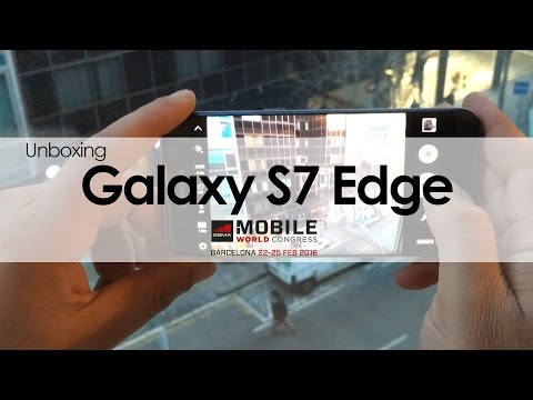 Samsung Galaxy S7 Edge: Unboxing