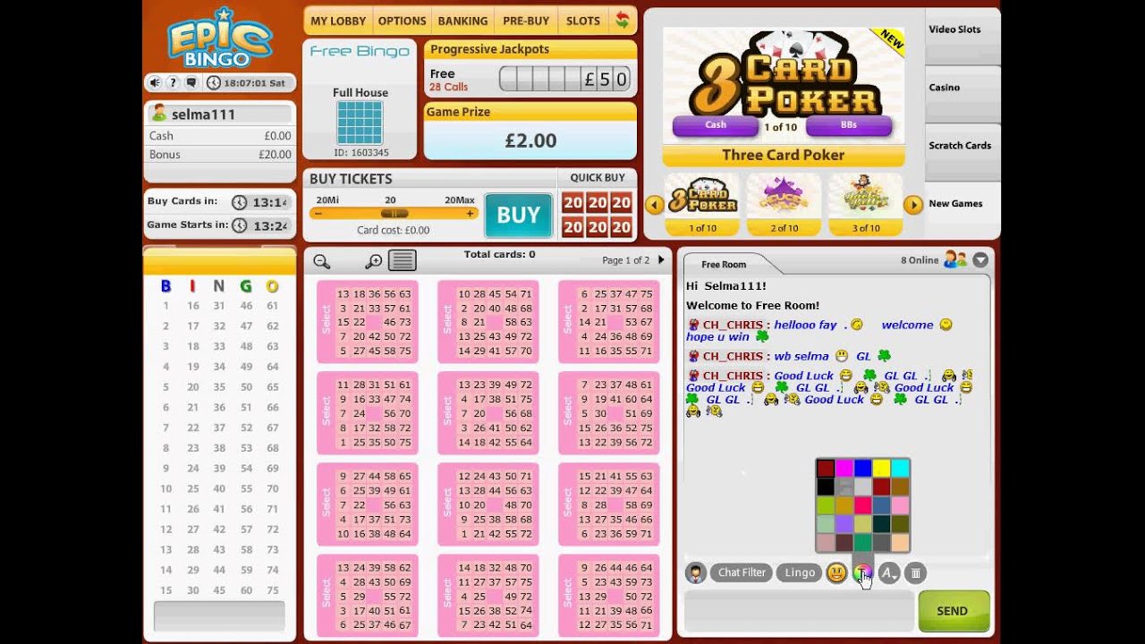 Epic Bingo - YouTube