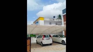 TENSILE CAR PARKING SHADE STRUCTURES IN KERALA WITH BEST QUALITY -  (CONTACT NO : 7356326160)