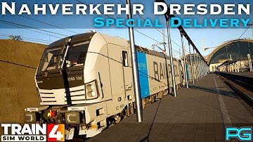 Train Sim World 4 - Nahverkehr Dresden - Special Delivery Scenario - BR 193 Vectron