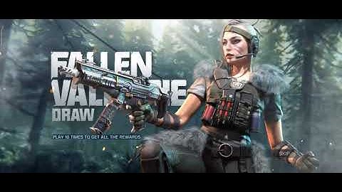 Fallen Valkyrie Draw - Garena Codm Lucky Draw 4 Spin #codm