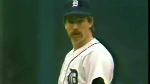 1984 World Series Game 4-Morris Gets Nasty