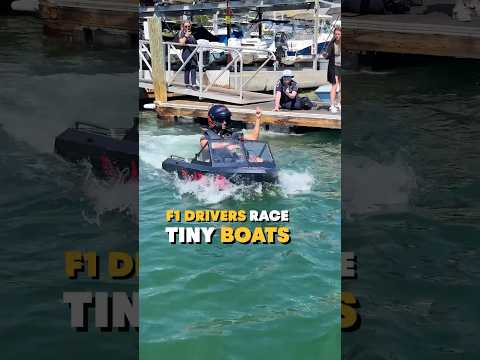 F1 Drivers On Mini Jet Boats ?