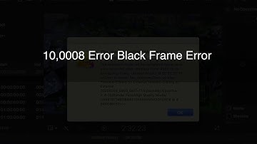 Final Cut Pro- 100008 Error || Black Frame Error|| How to Fix ????