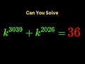 USA Math Olympiad | Can You Solve This Exponent Equation? @mathsolver1117 