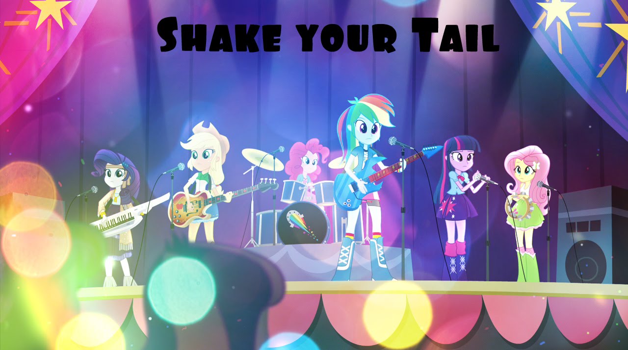 Rainbow Rocks In Reverse |Rainbow rocks | Shake Your Tail | Reverse | - YouTube