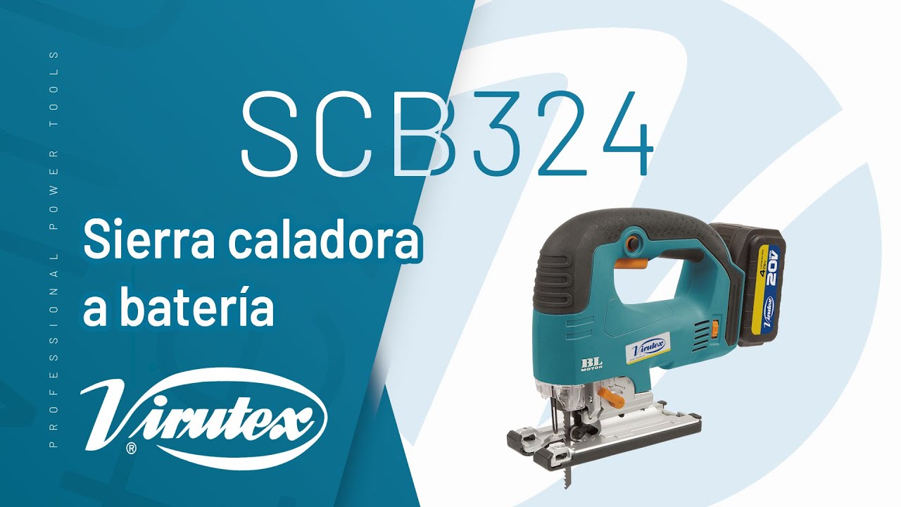 Sierra de calar a batería SCB324 (Español) 