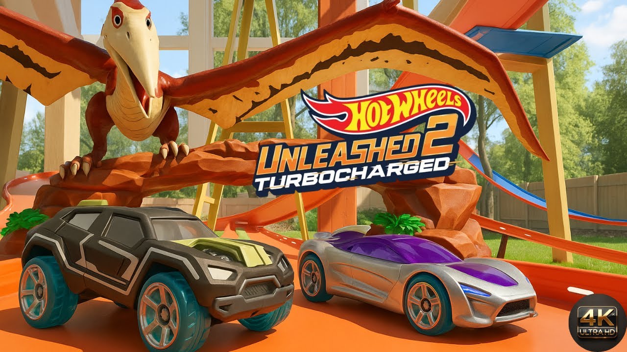 Hot Wheels Unleashed 2 Turbocharged: Exploring Aceleracers Pack 1 in Backyard