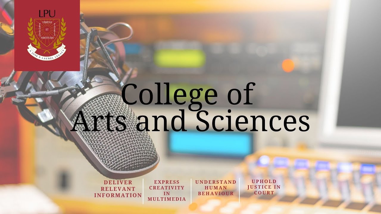 LPU Manila: College of Arts and Sciences - YouTube