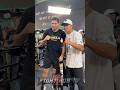 Munguia embraces Zurdo Ramirez ahead of Benavidez fight!