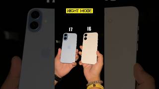 iPhone 16 vs iPhone 17 night mode test 🔥