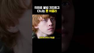의외로 불법 저지르고 다니는 론 위즐리