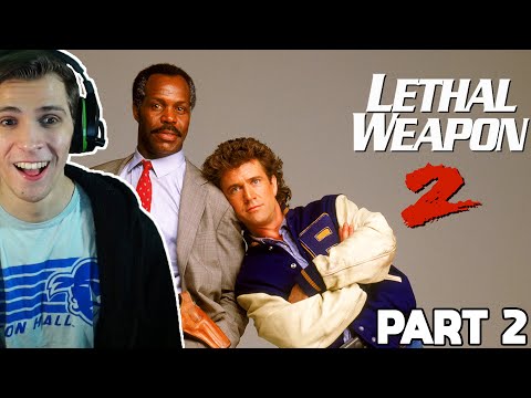 Lethal Weapon 2 (1989) Movie REACTION!!! - Part 2 - (FIRST TIME WATCHING)