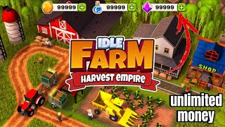 Idle Farm: Harvest Empire unlimited money and diamonds MOD APK 😉enjoy #mobilegameplay #idlegaming screenshot 3