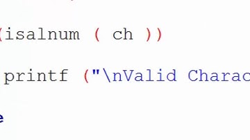 106. isalnum function in C Programming (Hindi)