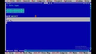 Lecture 2 DataType of C