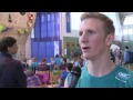 IFSC Climbing World Cup Kranj 2014 - Interview with Jakob SCHUBERT