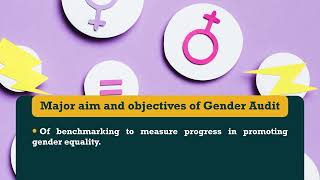Gender Audit Update