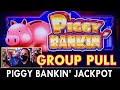 🐷 $200 / Person GROUP PULL on Piggy Bankin' Slot Machine