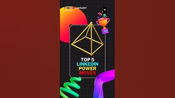 🚀 Top 5 LinkedIn Power Moves to Boost Your Profile! 💼 #acewatt 🚀 LinkedIn 👔 #shorts