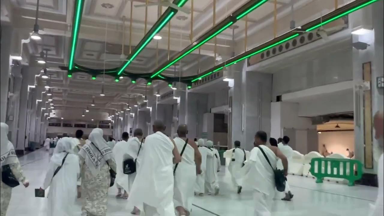 Green Light Safa Marwa Sayee Makkah YouTube