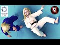 Female judo throws  olympic games tokyo 2020