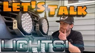 WATCH THIS!! What to know before you buy your next driving lights for your 4x4