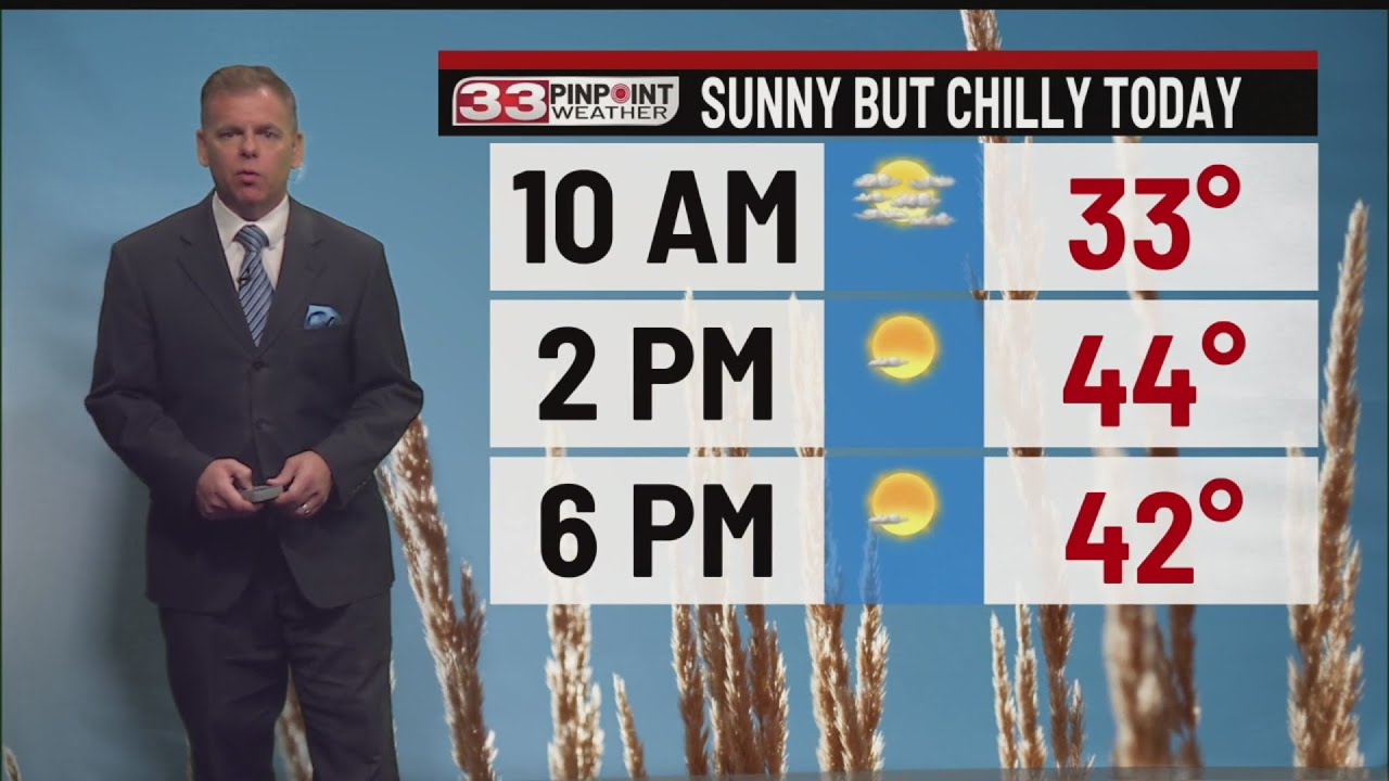 Sunny today but rain and snow likely Friday - YouTube