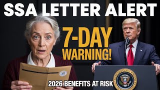 Social Security Letters Going Out in 7 Days — Your 2026 Check Could Change!