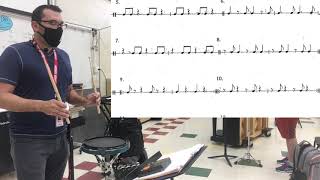 Check Pattern 8th note rundown
