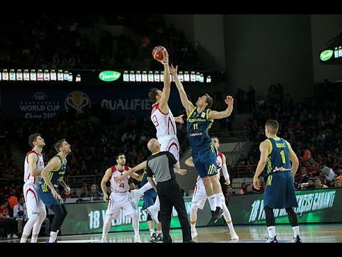 FIBA Dünya Kupası Elemeleri I Grubu Türkiye - Slovenya #12DevAdam