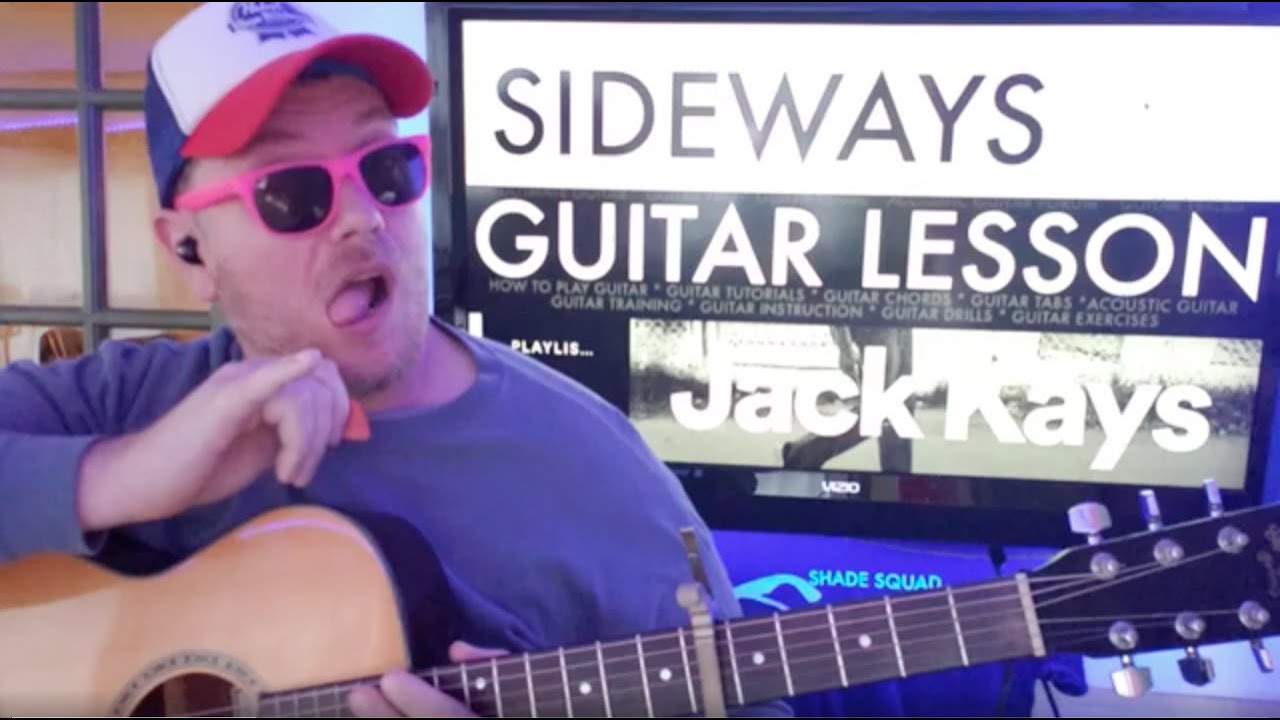 2 WAYS To Play SIDEWAYS Jack Kays Travis Barker guitar tutorial