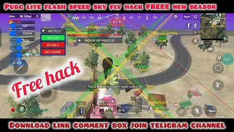 Pubg lite flash  hack | pubg lite speed hack | pubg lite sky fly unlimited ammohack pubg lite config