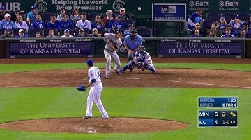 MIN@KC: Kepler laces an RBI single to center field