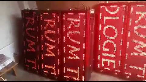LED DISPLAY BOARD OPERATING THROUGH GSM / GPRS
