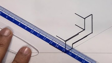 Drawing Isometric Projections with Setsquare - Activity-1