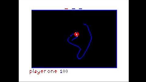 Doubleback for the CoCo TRS-80 Color Computer Gameplay (No Commentary)
