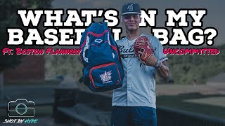 What's In My Baseball Bag? with Boston Flannery Class Of 2023 Pitcher