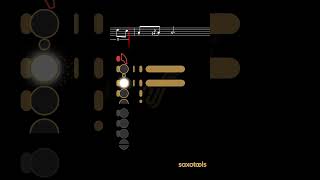 Learn to play Baker Street with Saxotools! #saxophone #saxplained #learnsaxophone