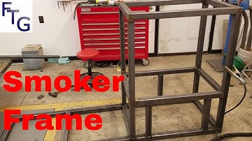 Insulated Reverse Flow BBQ Smoker Trailer Build Part 1