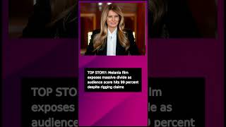 'Melania' film exposes massive divide as audience score hits 99 percent d#News #BreakingNews #Shorts