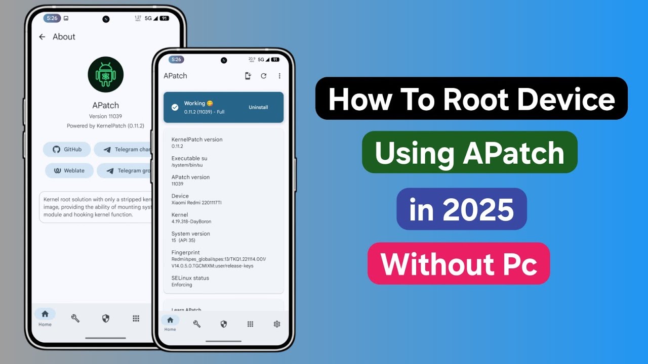 How To Root Device Using Apatch in 2025 Without Pc - YouTube